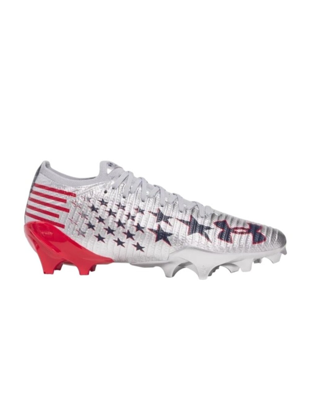 Under Armour Blur Pro USA – Men`s Football Cleats Stars Stripes 3028217-099 NEW